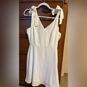 Altar'd State One Shoulder White Dress